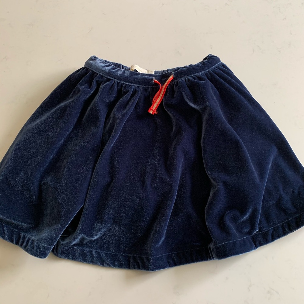 ❤️SOLD❤️ Mini Boden velvet skirt - Picture 1 of 5